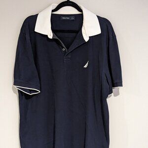 Nautica Mens Cotton Polo XL